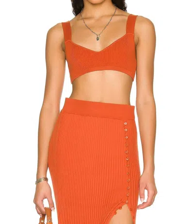 Hansen And Gretel Anouk Bra In Ginger In Orange