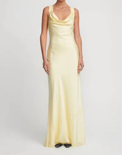 Hansen And Gretel Cameron Dress In Butter In Yellow