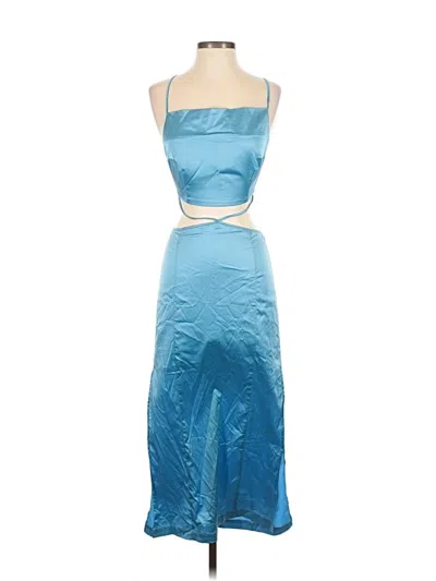 Pre-owned Hansen And Gretel Cocktail Dress In Blue