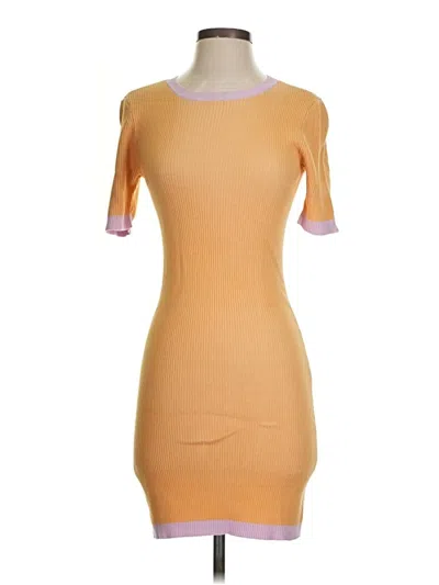 Pre-owned Hansen And Gretel Cocktail Dress In Orange
