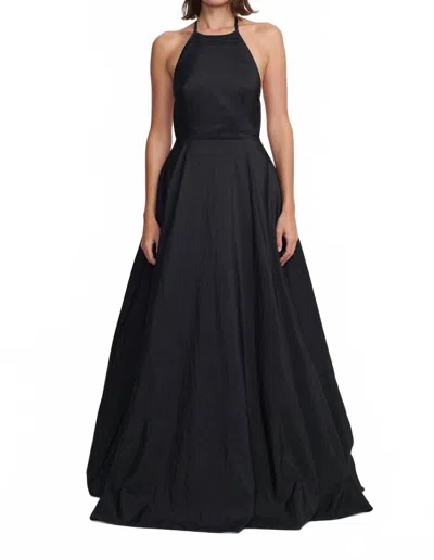 Hansen And Gretel Gilda Gown In Black