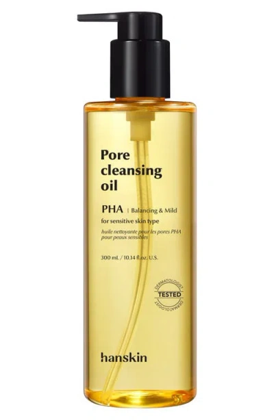 Hanskin Pore Cleansing Oil Pha In Yellow