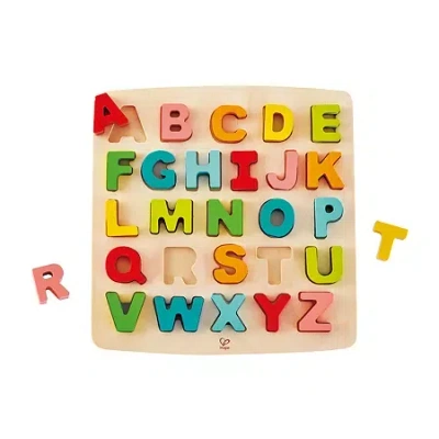 Hape Alphabet Blocks - 27 Pieces 2-pc. Puzzle In Transparent