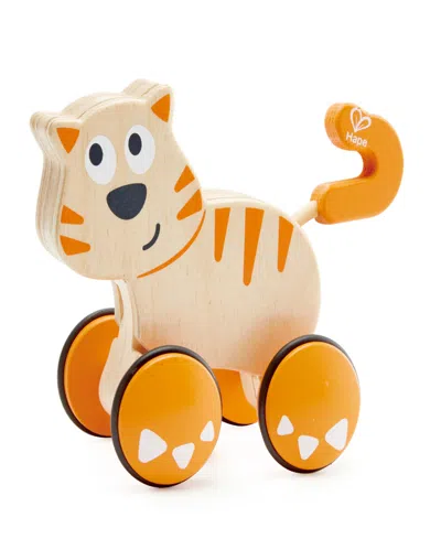 Hape Dante Cat Push Go Toddler Toy In Multi