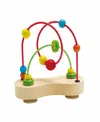 Hape Double Bubble Wooden Bead Maze Toddler Toy In Multi