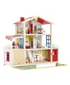 Hape Family Mansion Dollhouse In Multicolored