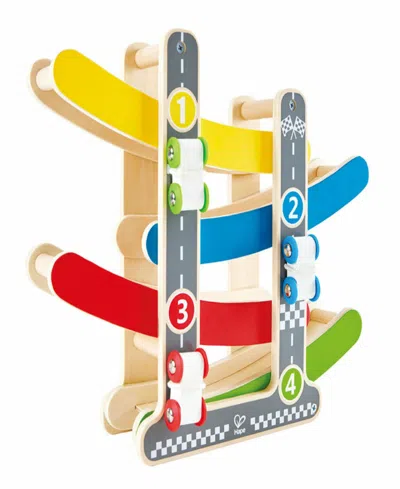 Hape Fast Flip Kid's Wooden Racetrack In Multi
