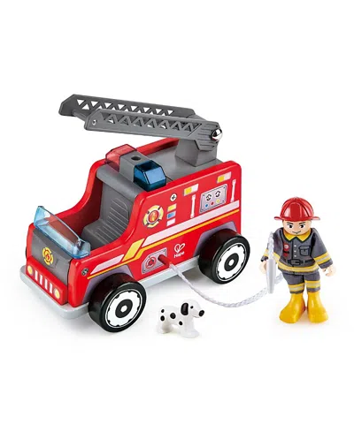Hape Fire Rescue Team - 3-6 - Ages 2-4 In Red