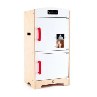 Hape Fridge-freezer Appliance Set In White;cream