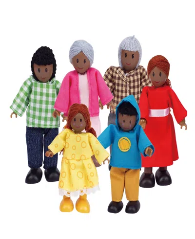 Hape Happy Family African American Dollhouse Set In Multi