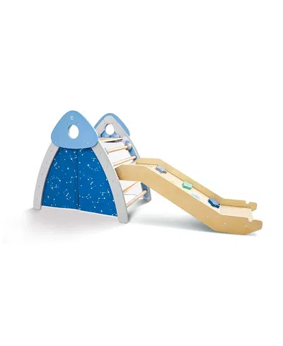 Hape In Climb 'n' Slide Gym Set - 2-6 - Ages 2-4 In Blue