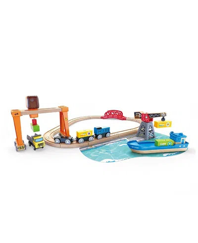 Hape Lift Load Harbour Set - 3-8 Years In Multi