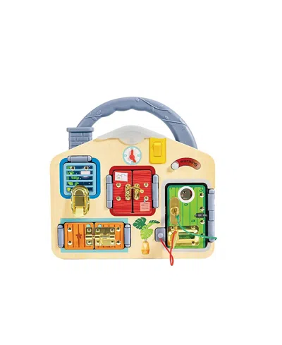 Hape Lock Learn Playboard - 3-6 - Ages 2-4 In Multi