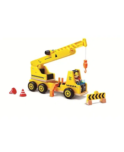 Hape Mobile Crane Construction Set - 2-8 Years In Yellow