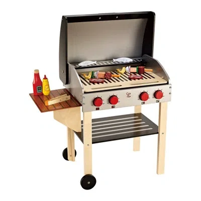 Hape Playfully Delicious Gourmet Grill In Black;beige;silver