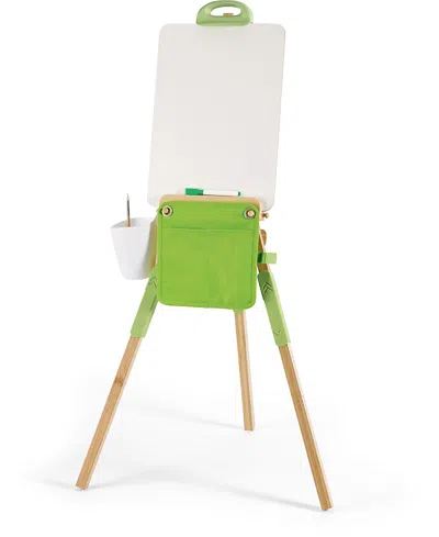 Hape Portable Bamboo Easel - 4-12 - Ages 2-4 In Green
