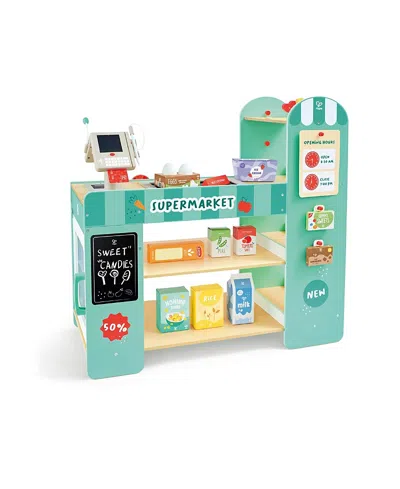Hape Smart Wooden Supermarket - 3-8 - Ages 2-4 In Multi
