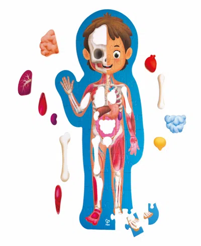Hape Wooden Human Body Puzzle, 60 Pieces In Multi