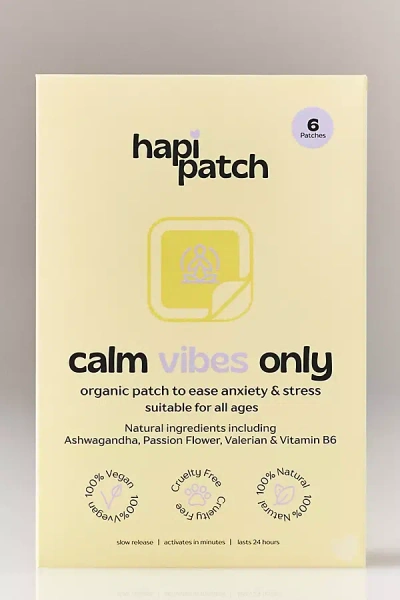 Hapi Patch Calm Vibes Only Patches In Multi