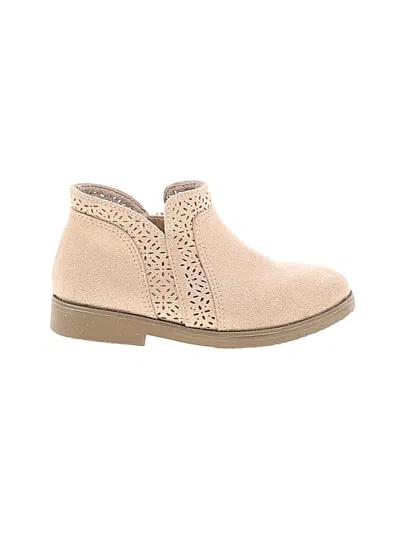 Pre-owned Happily Grey Kids' Ankle Boots In Brown
