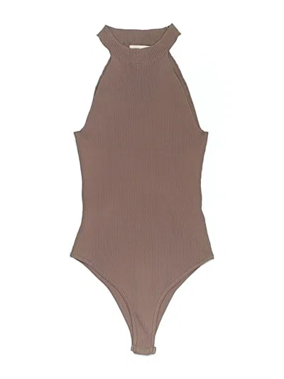Pre-owned Happily Grey Bodysuit In Brown