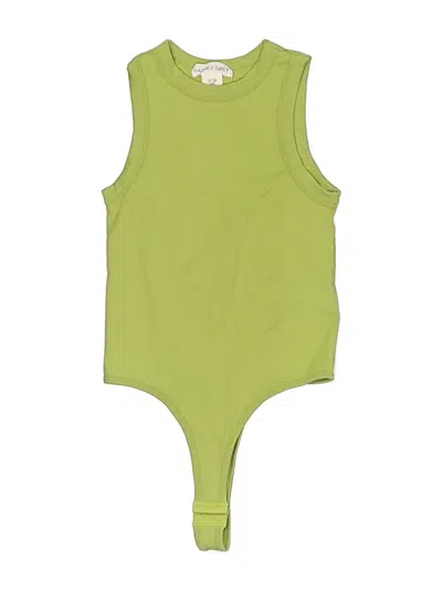 Pre-owned Happily Grey Bodysuit In Green