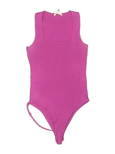 Pre-owned Happily Grey Bodysuit In Pink