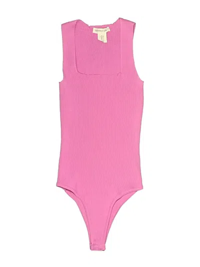 Pre-owned Happily Grey Bodysuit In Pink