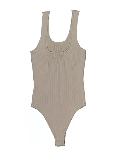 Pre-owned Happily Grey Bodysuit In Tan