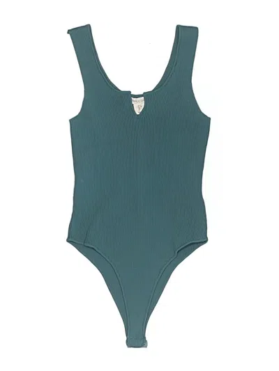 Pre-owned Happily Grey Bodysuit In Teal