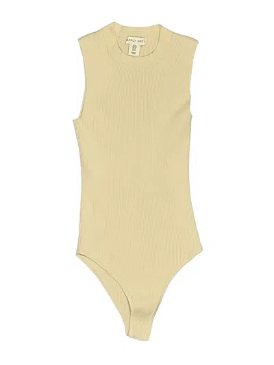 Pre-owned Happily Grey Bodysuit In Yellow