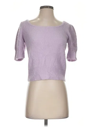 Pre-owned Happily Grey Cardigan Sweater In Purple