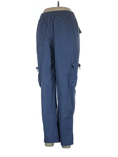 Pre-owned Happily Grey Cargo Pants In Blue