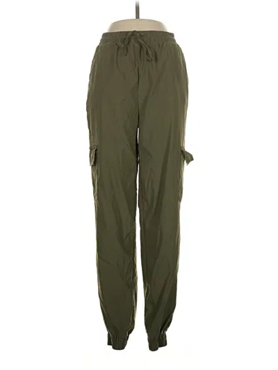 Pre-owned Happily Grey Cargo Pants In Green