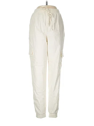 Pre-owned Happily Grey Cargo Pants In Ivory