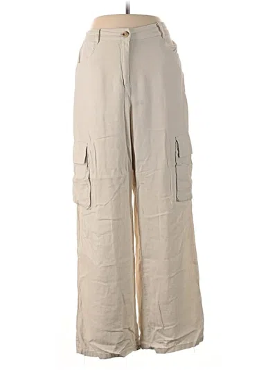 Pre-owned Happily Grey Cargo Pants In Tan