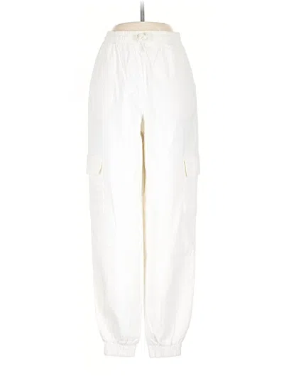 Pre-owned Happily Grey Cargo Pants In White
