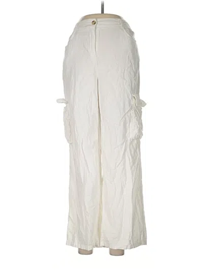 Pre-owned Happily Grey Cargo Pants In White