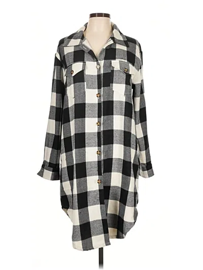 Pre-owned Happily Grey Casual Dress In Gray