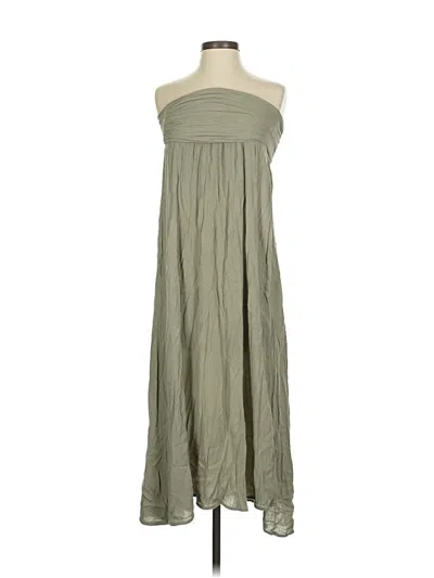 Pre-owned Happily Grey Casual Dress In Green