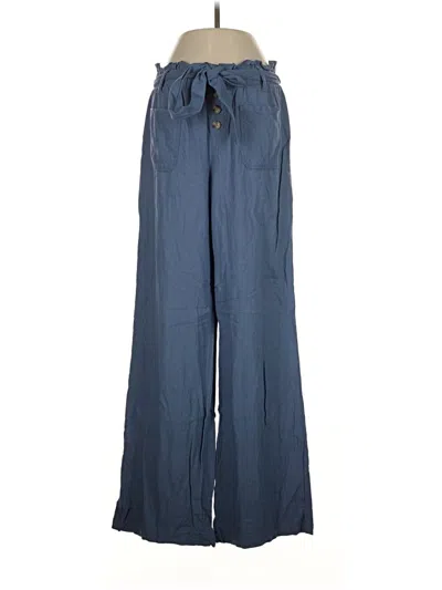 Pre-owned Happily Grey Casual Pants In Blue