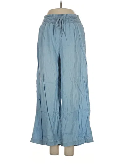 Pre-owned Happily Grey Casual Pants In Blue
