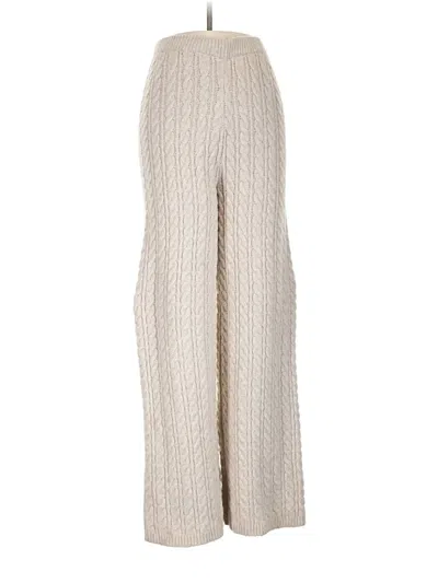 Pre-owned Happily Grey Casual Pants In Ivory