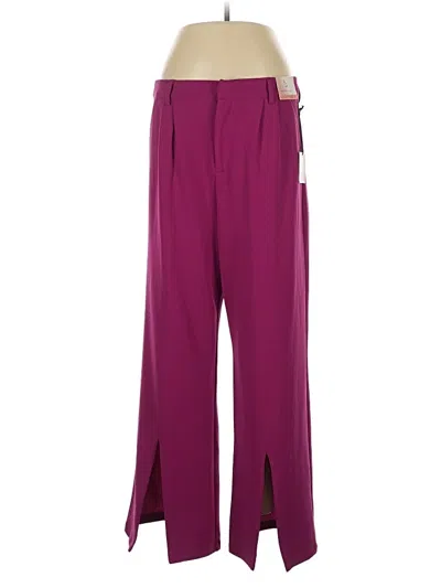 Pre-owned Happily Grey Casual Pants In Purple
