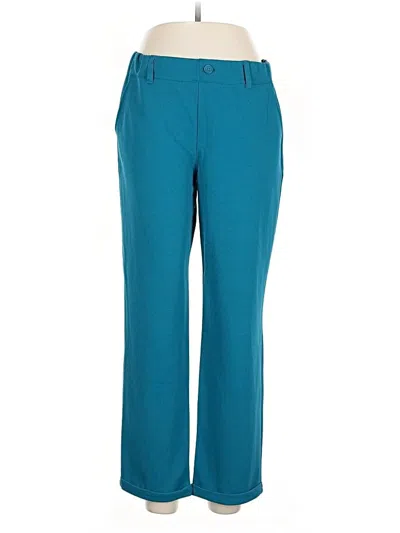 Pre-owned Happily Grey Casual Pants In Teal