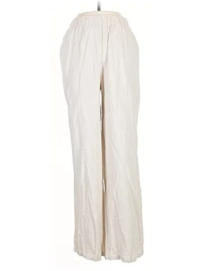 Pre-owned Happily Grey Casual Pants In White