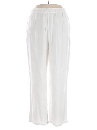 Pre-owned Happily Grey Casual Pants In White