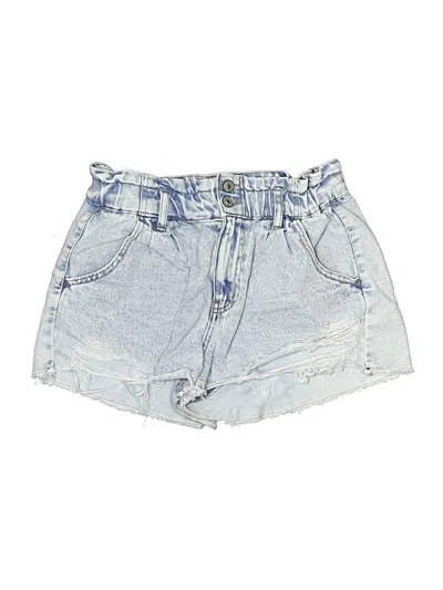 Pre-owned Happily Grey Denim Shorts In Blue