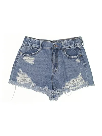 Pre-owned Happily Grey Denim Shorts In Blue