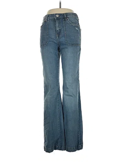 Pre-owned Happily Grey Jeans In Blue